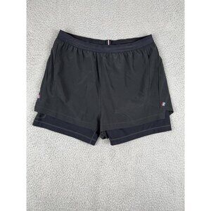 Fourlaps Command Short Compression Liner Activewear Workout Black Size M Medium